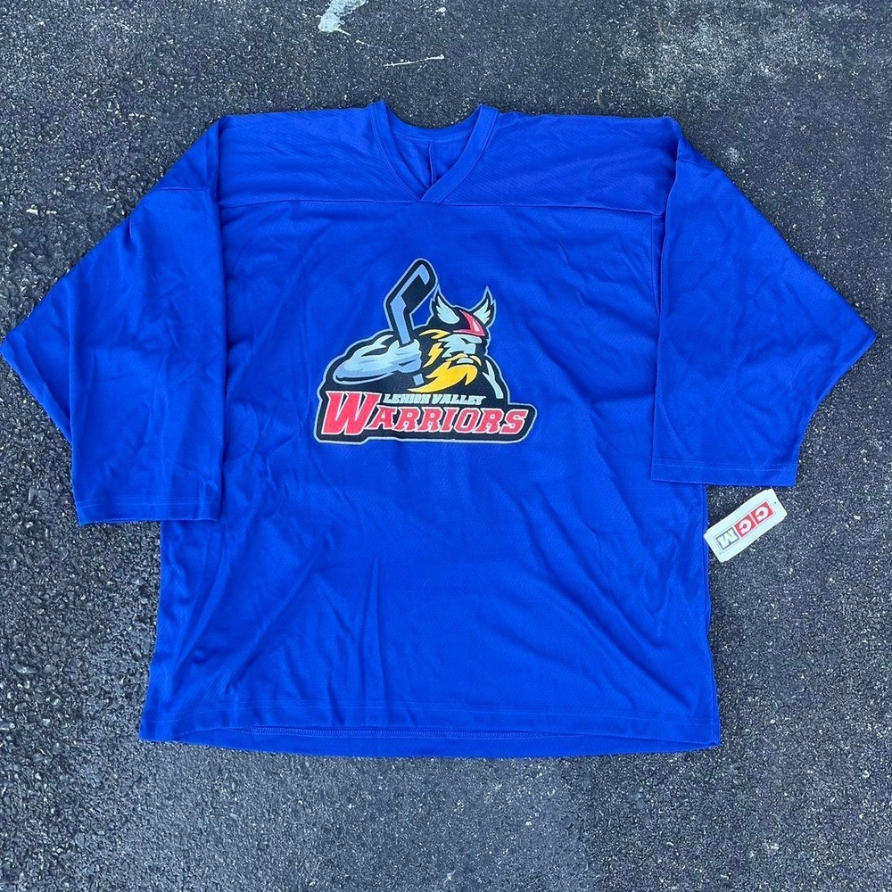 1990s CCM Blue Hockey Jersey size XL